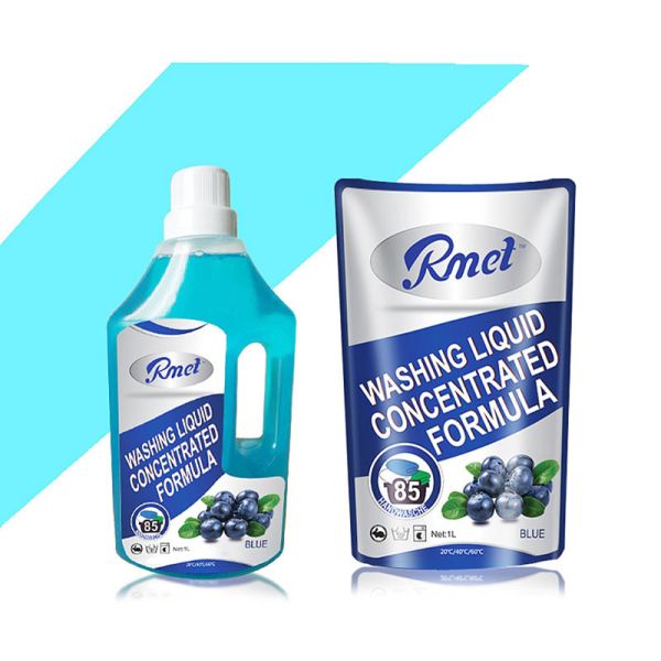 ODM PVC Bottle Sticker Labels Roll Printing For Laundry Detergent