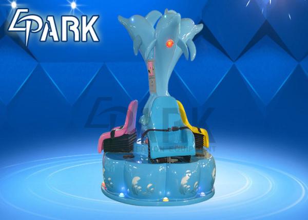 Amusement Toys Min Marine Disco Kiddie Rides Carousel For Movie theater