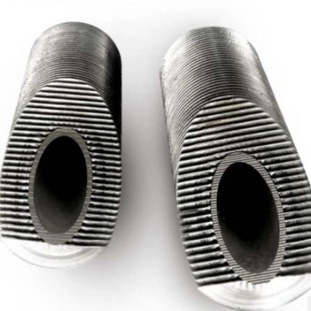 DELLOK Laser Welding Stainless Steel Cooling Fin Tube Coil