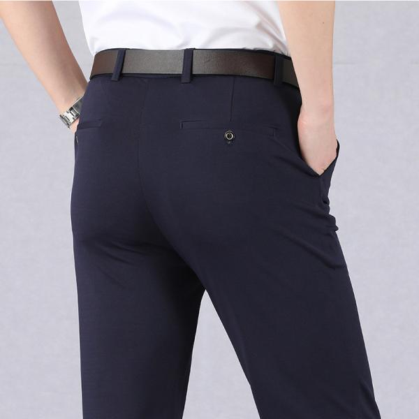Calças de algodão sustentável de carga de garoto Calças desportivas Veste de linho masculino Calças de algodão não há decoração