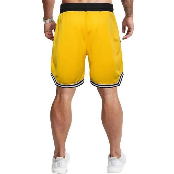                  High Quality Quick Dry Shorts Sport Camo 2 in 1 Double-Deck Men Running Short Pants             
