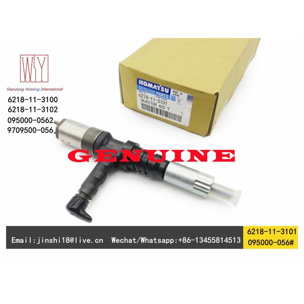 Denso Genuine and New Fuel Injector 095000-0560 095000-0562 9709500-056 for Komatsu 6218-11-3100 6218-11-3102