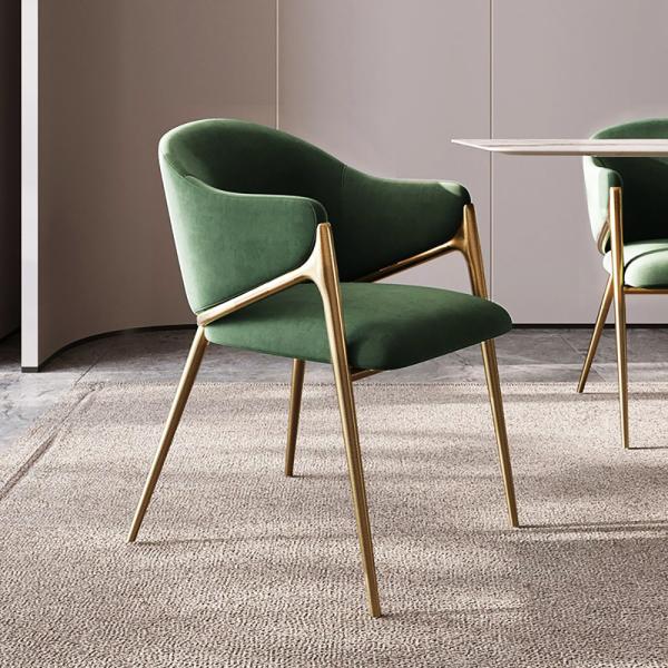 Легкий роскошный столик из нержавеющей стали