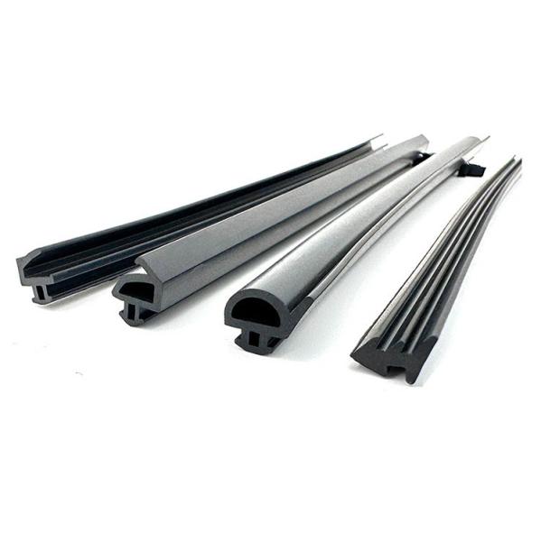 OEM Composite NBR Weather Strip for Car Window Door Aluminum & EPDM Moulded & Cut to Fit Industrial Application