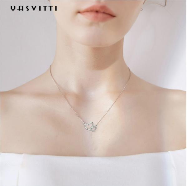Brinquedos femininos Classic 925 Sterling Silver Necklace Necklace OEM
