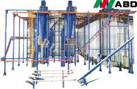 linha de revestimento vertical 1500T do pó do perfil 3000w de alumínio - 2200T