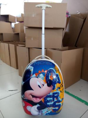egg shaped kids trolley luggage bag suitcases in baigou baoding hebei China Factor