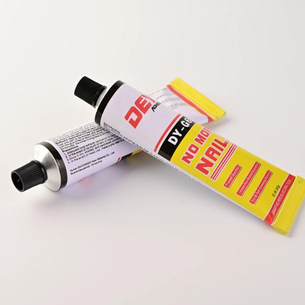 G60 No More Nails Glue Heavy Duty Mounting Adhesive For Wood Ceramic Metal More White
