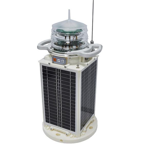 Lanterna marinha solar autocontida 512Wh com AIS e GPRS