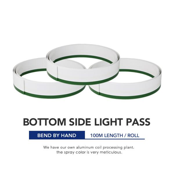 1mm Bending 3D Side Pass Light Strips Letters Flexible for decoration