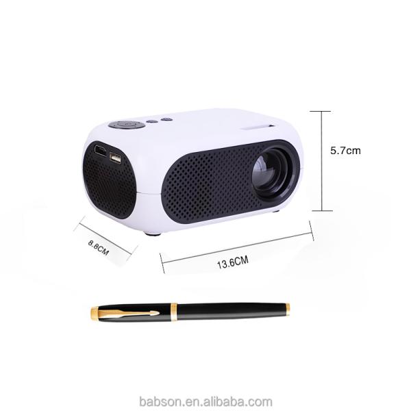 Star 202 Mini LED Projector Home Beamer with Any Cast Beam & Phone Projection for IOS/Android