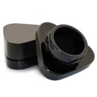 5 ml 9 ml Noir, Clair, Vitrage Infantil, Récipient Cosmétique Triangle Carré, Hexagone Crème pour Les Yeux Avec Couvercle
