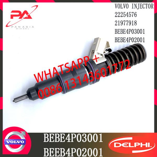 4 injetor Assy BEBE 4P03001 21977918 de Pin BEBE 4P02001 DELPHI Common Rail Diesel Fuel 22254576 E3.27