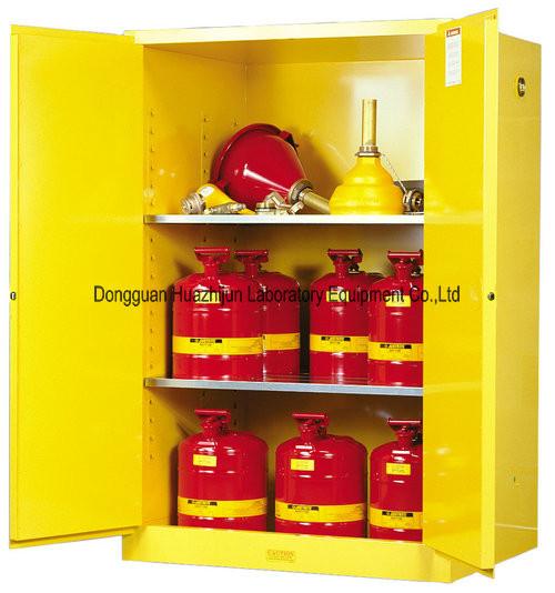 Durable Flammable Liquid Storage Locker , Rustproof Fire Safe Cabinet Chemicals