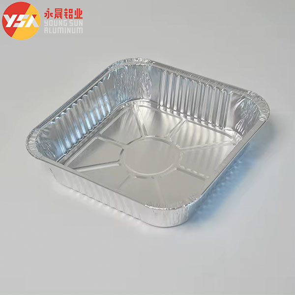 8х8 кастрюля хлеб квадратная кастрюля алюминиевая кастрюля пирожный фольга кастрюля 8х8 дюймов выпечка