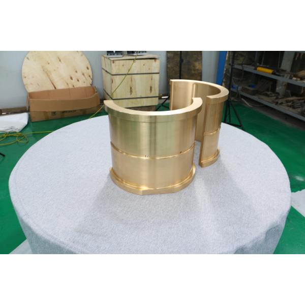 Non Standard Eccentric Tin Bronze Bearing Bush Various Sizes Corrosion Resistant