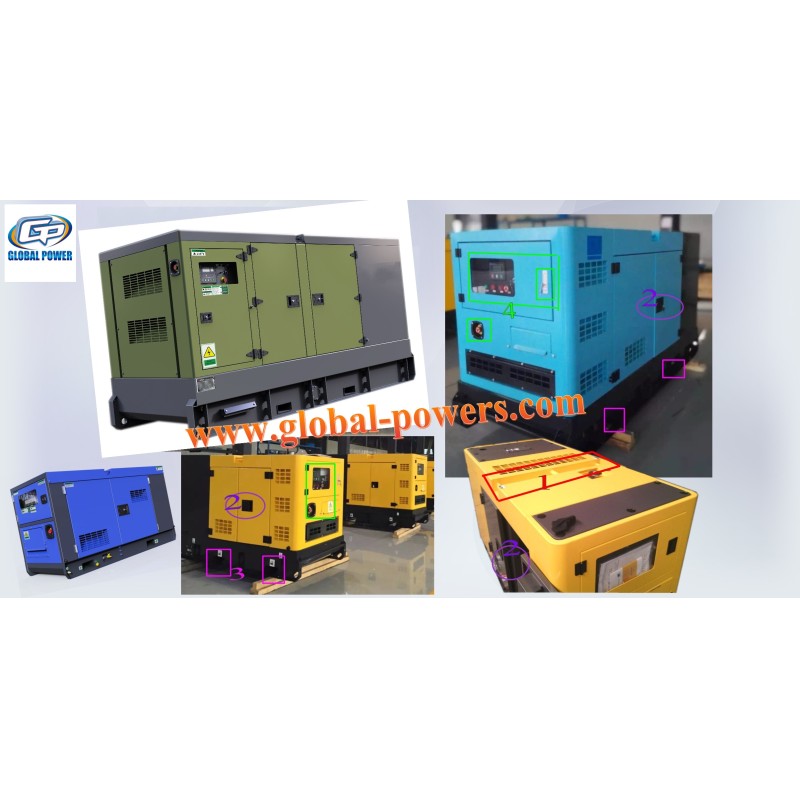 Soundproof Cummins Brushless AC Generator 250KW 313KVA With Low Noise