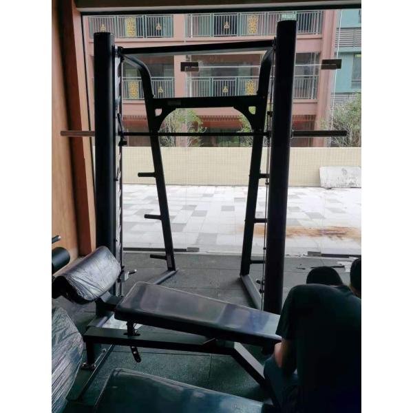 Comprehensive Trainer Fitness Smith Machine Squat Rack Gym Row Machine