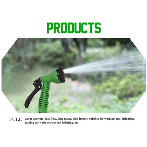 Garden Hose Reel Type Water Hose 25-250FT Expandable Magic Watering with High Pressure