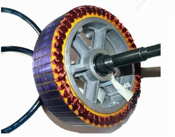 72v 5000W Electric Bike Kit Brushless Gearless Hub Motor With Batteries / TFT Color Display