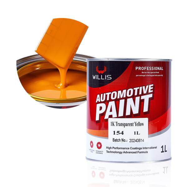 Peinture automobile de marque Willis, Résine époxy, Résine acrylique, Pistolets de pulvérisation, Peinture de carrosserie automobile, Diluant, Durcisseur de peinture automobile, Vernis transparent, Peinture automobile 1K et séchage rapide, Couleurs multiples, Services OEM et ODM