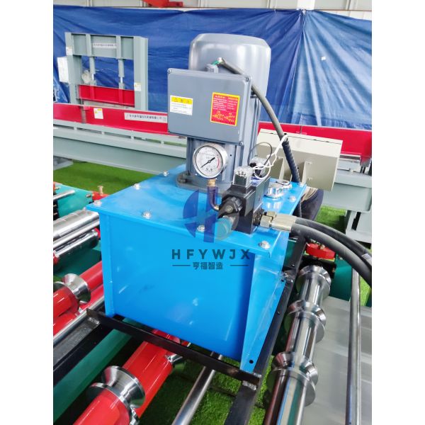 Stable Servo Feeder Electric Trapezoidal Sheet Forming Machine For Roof Sheets