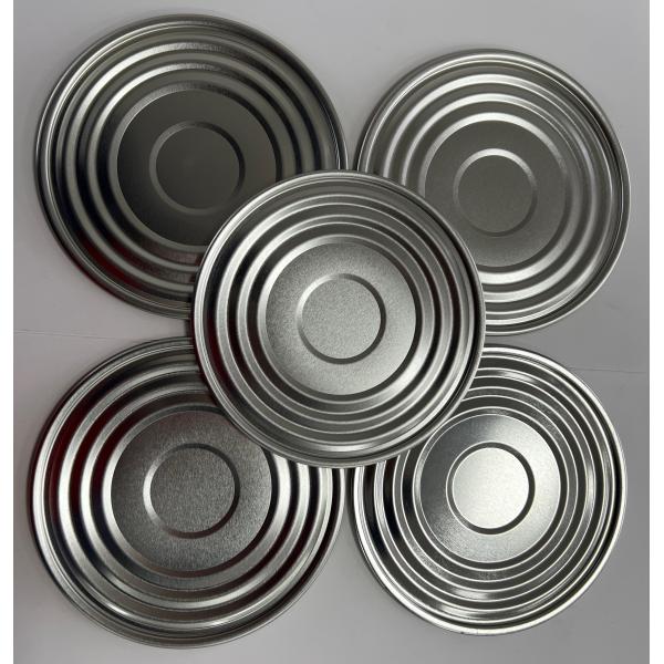 153mm Diameter Tinplate Lid with Rubber Content for Secure Sealing as Tin Can Bottom Cover