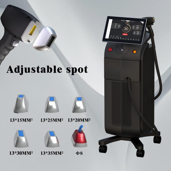 Máquina de remoção de pelos de diodo a laser de titânio