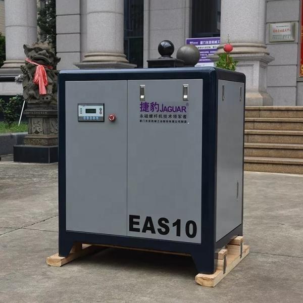 Advertising Configuration Stationary Rotary Screw Air Compressor for Sandblasting