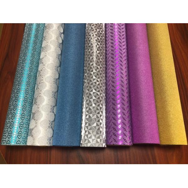 Película con purpurina, lentejuelas brillantes para embalaje de regalos, decoración artesanal, proyectos de bricolaje, efecto holográfico brillante, fácil de cortar