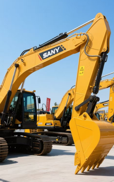 23 Ton Used SANY Excavator SY 235H Second Hand Hydraulic Excavator 129KW