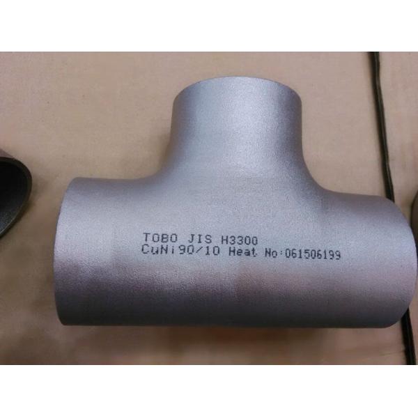 Dn15-3000 Stainless Steel Tee , Astm A234 Gr Wpb Butt Weld Reducing Tee