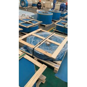 Сталь холоднопрокатная прокладкой катушки нержавеющей стали SUS316L холоднопрокатная ба 0.13MM x 43.2mm