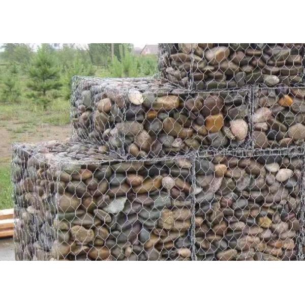 Galfan Stone Cage For Rockfall Protection 4*1*1m 100*120mm