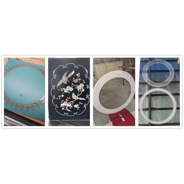 Working Mode Laser Pulse 2022 Glass Makeup Mirror for LED Touch Decorative Mirror