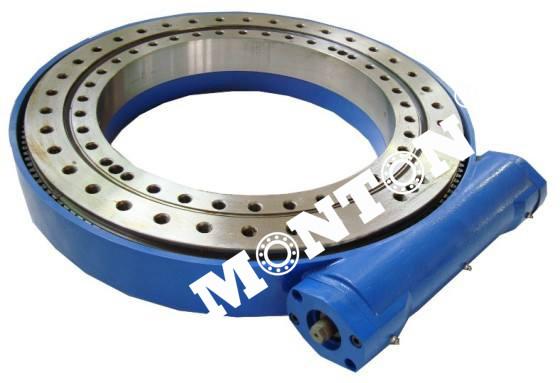 P0 50Mn Rings Quenching Worm Drive Gear PE3C / ZE3C With Hydraulic Motor