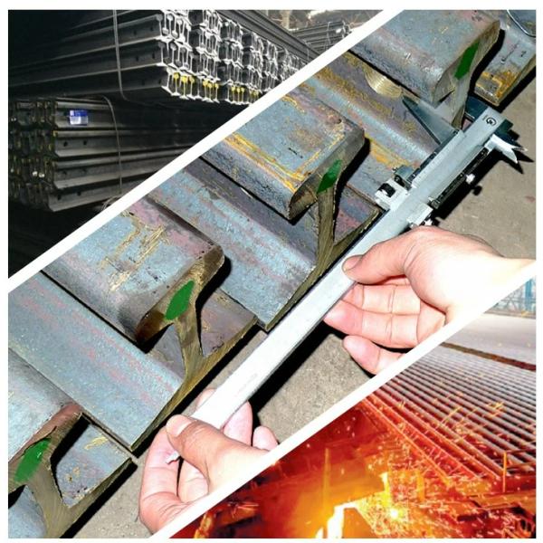 18 kg Taille Q235B 55Q Type GB Pièces de chemin de fer léger Accessoires Rails en acier