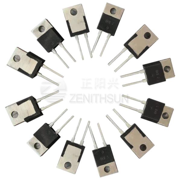 Наивысшая мощность резистора плотной пленки теплоотвода Mountable не индуктивная