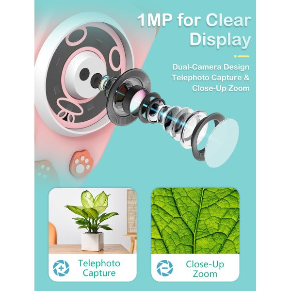 Multi Functional Magic Duo Recordable Compact Digital Magnifier for Insect Observation & Jewelry Appraisal