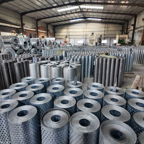 316 304 201 Perforated Metal Panels With Round Holes Various Hole Patterns