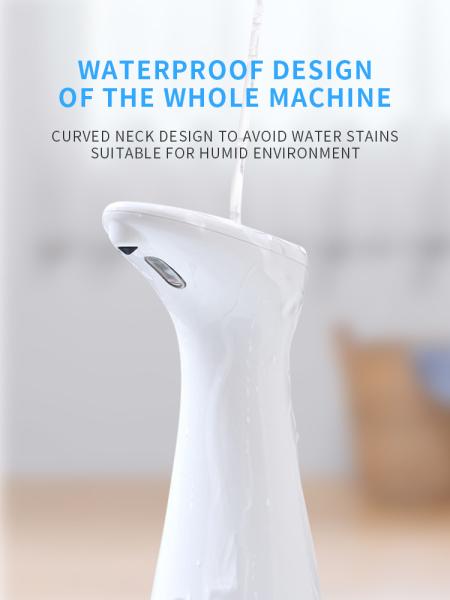 2kg Refillable Touch Free 200ml Electric Hand Sanitizer Dispenser Foam Soap For Hotel