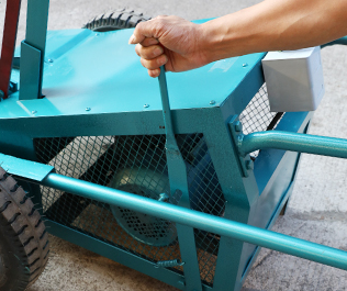 Промышленный электрический дереворезатель мощностью 4 кВт для переносной резки древесины в промышленных условиях