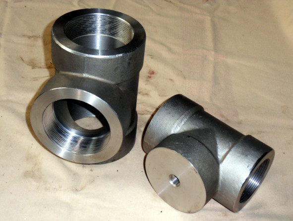 3000LB 2000LB продело нитку SW приспосабливая тройник крышки локтя ASME B16.11 ASTM A105