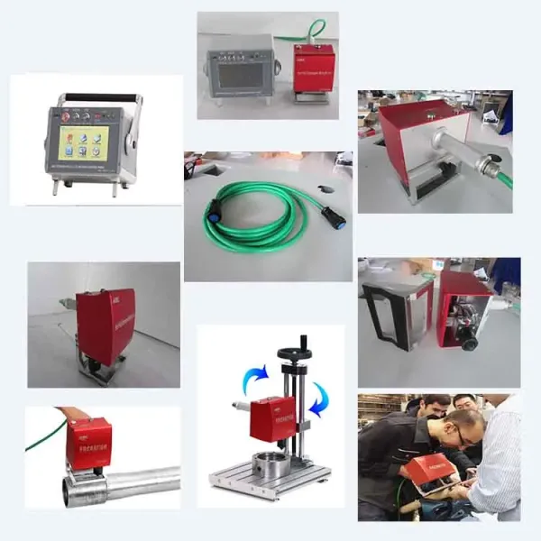 Handheld Electric DOT Peen Marking Machine For Brake Disc Vin Number Marking