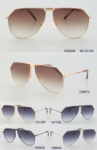 Classical Polarized Casual 60mm Metal Frame Sunglasses