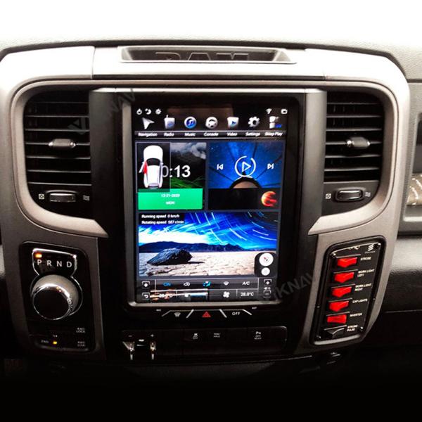 Навигация GPS экрана радио 128G андроида доджа RAM 1500 вертикальная