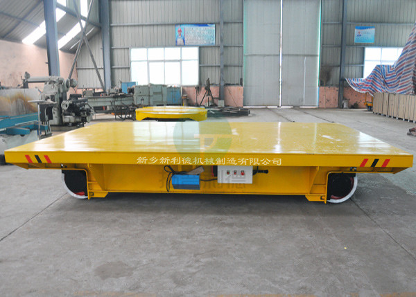 Anti-heat Interbay Railway Guided Transport Plant Mold Transfer Truck Material Handling Trolley