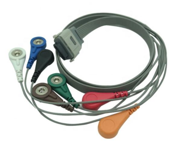 BI 9800 7 Lead Holter Cable Bionmedical Compatible 12 Months Warranty