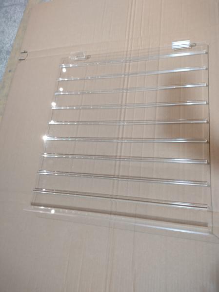 Clear Acrylic Earring Panel - 22W x 23-1/2L