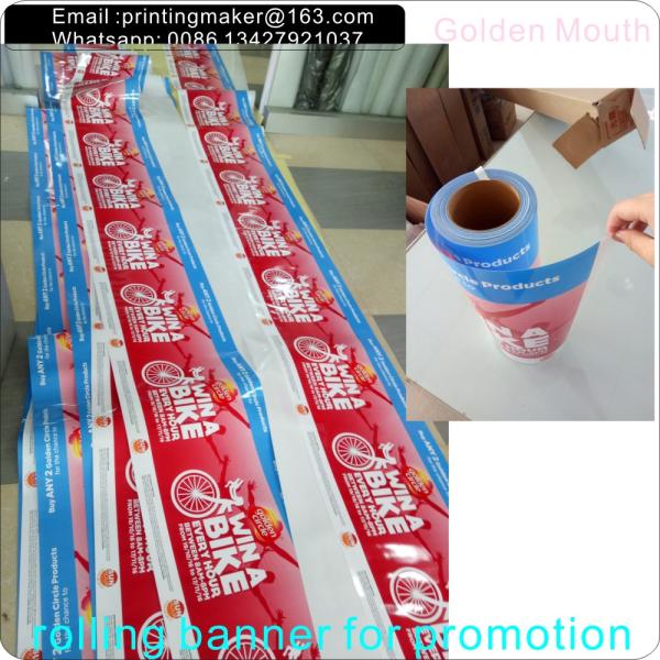 Long Thin PP Banners and Vinyl Banner Signs